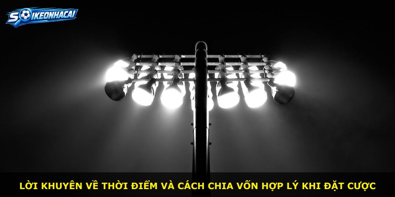 Lời khuyên về thời điểm và cách chia vốn hợp lý khi đặt cược