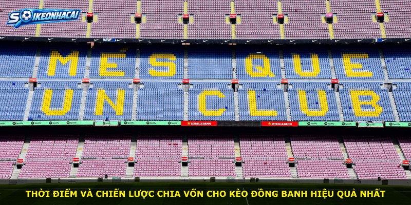 Thời điểm và chiến lược chia vốn cho Kèo Đồng Banh hiệu quả nhất