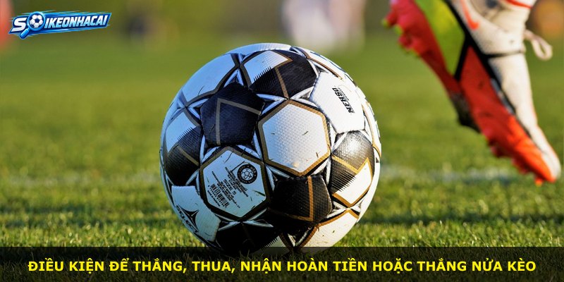 Điều kiện để thắng, thua, nhận hoàn tiền hoặc thắng nửa kèo