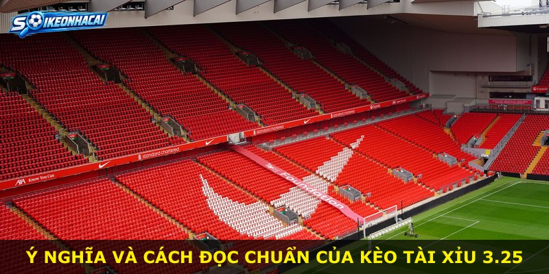Ý nghĩa và cách đọc chuẩn của kèo Tài Xỉu 3.25
