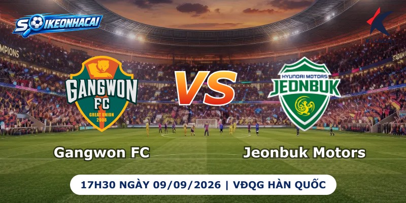 Gangwon FC vs Jeonbuk Motors