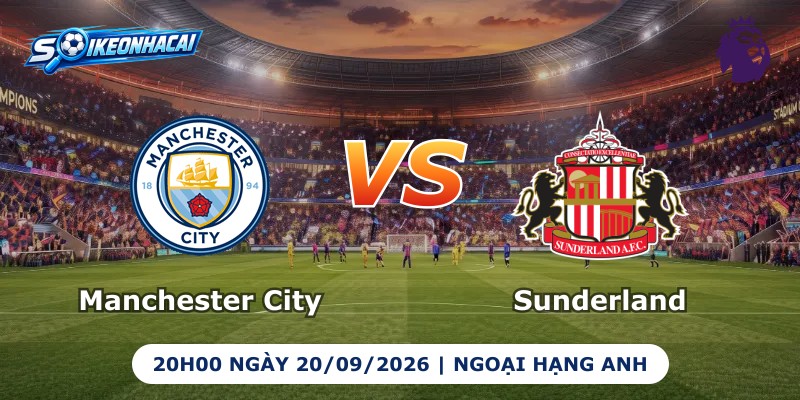 Manchester City vs Sunderland
